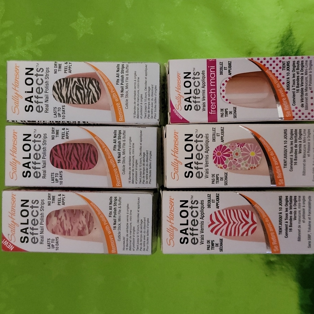 Sally Hansen Salon effects nail strips